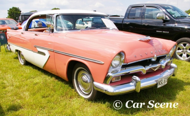 1955 Plymouth Belvedere front three quarters view
