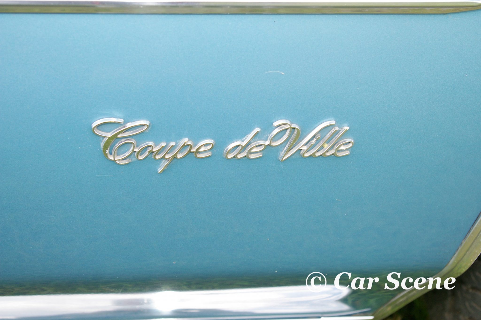 1971 Cadillac Coupe De Ville Badge front fender badge