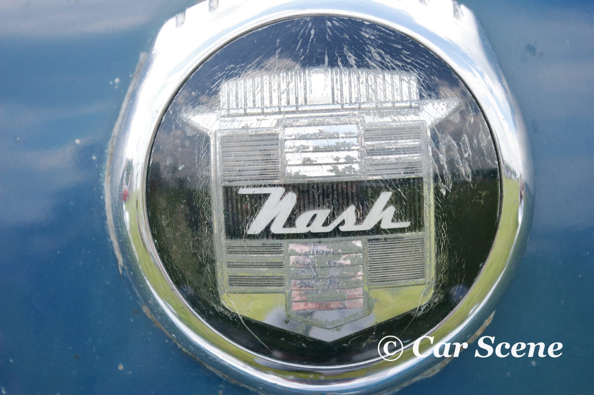 1951 Nash Ambassador Custom front badge