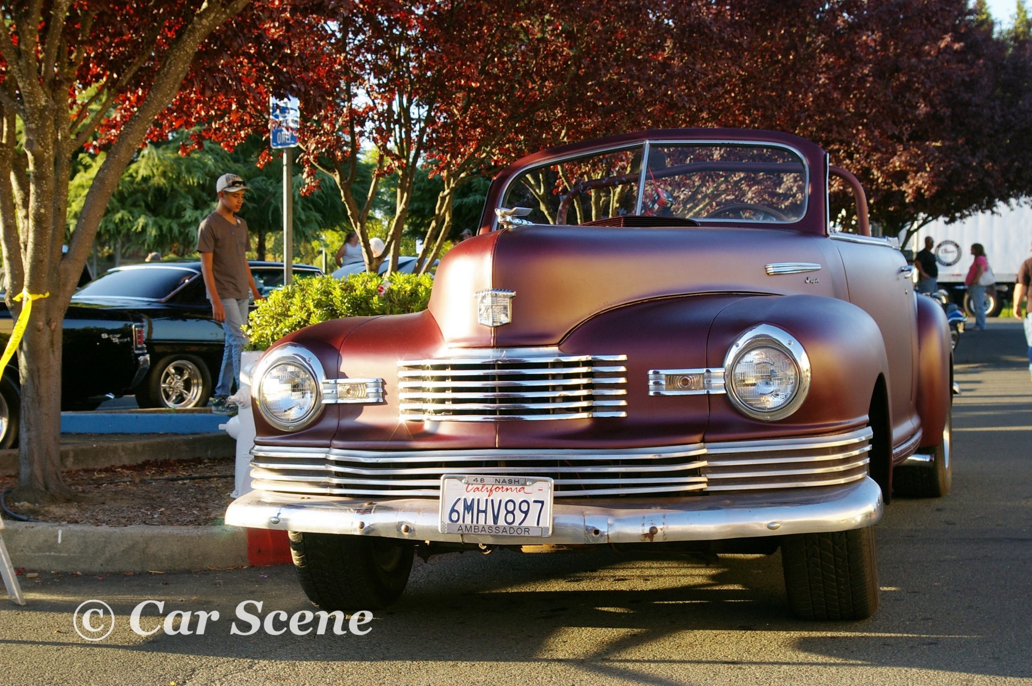 1948 Nash Ambassador Convertible front view