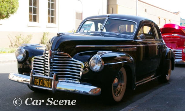 1941 Buick Sedanette front three quarters view