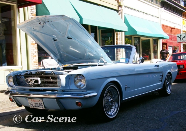 1964 Ford Mustang convertible front three quarters view