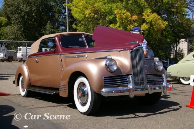 1942 Packard Convertible front three quarters view
