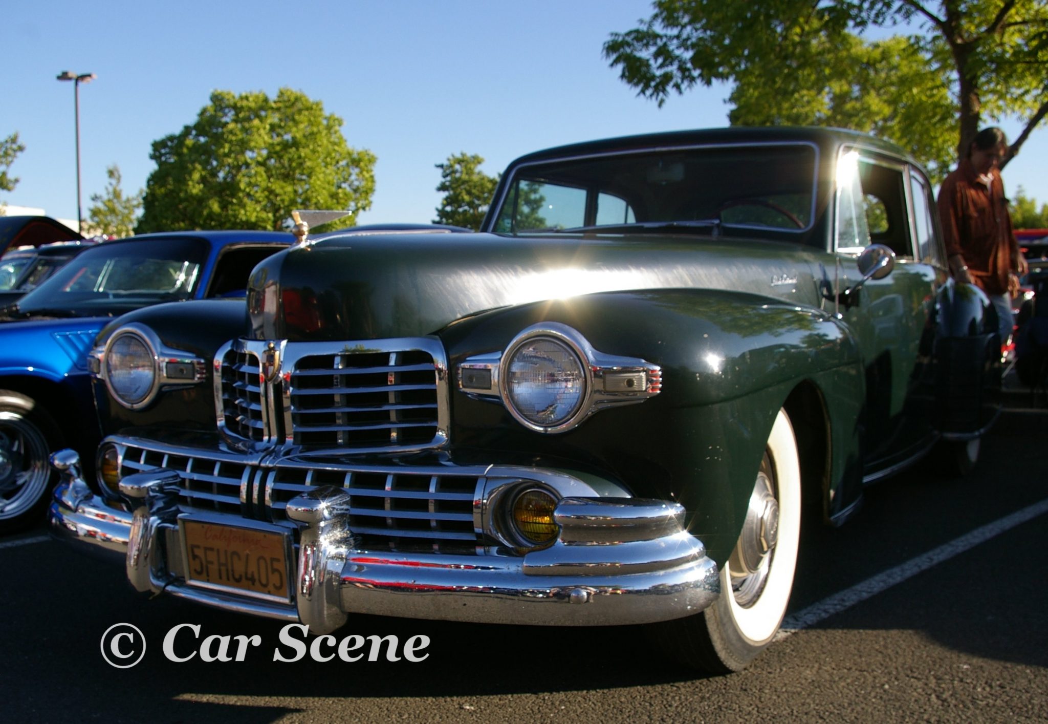 1948 Lincoln Coupe front three quarters view