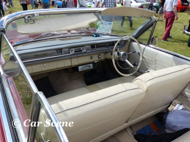 1964 Chevy Impala covertible interior view