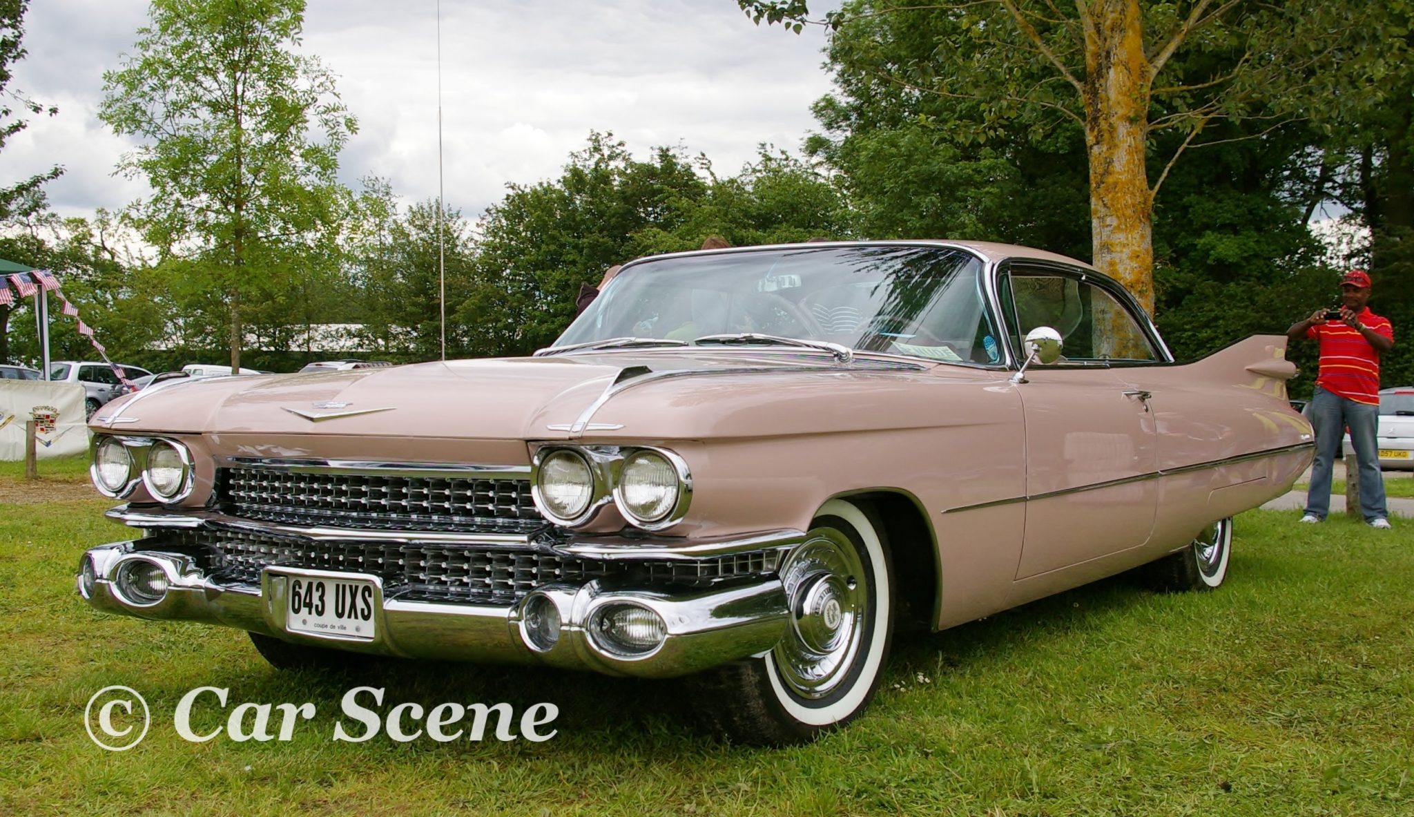 1959 Cadillac Coupe De Ville front three quarters view