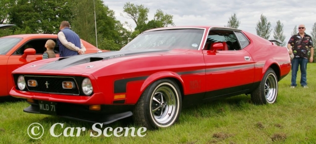 1971 Ford Mustang Mach 1 front side view