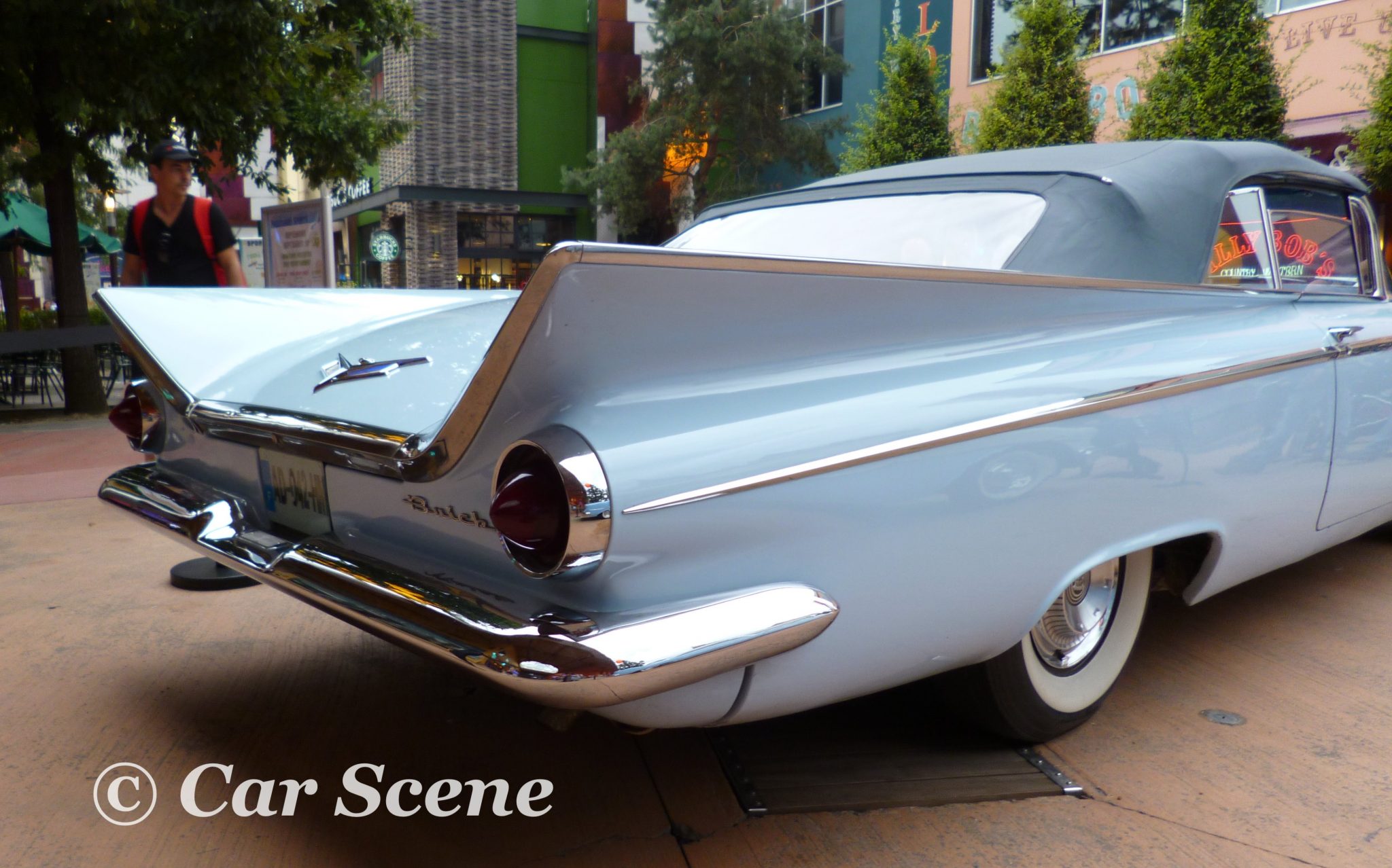 1959 Buick Le Sabre Convertible rear side view