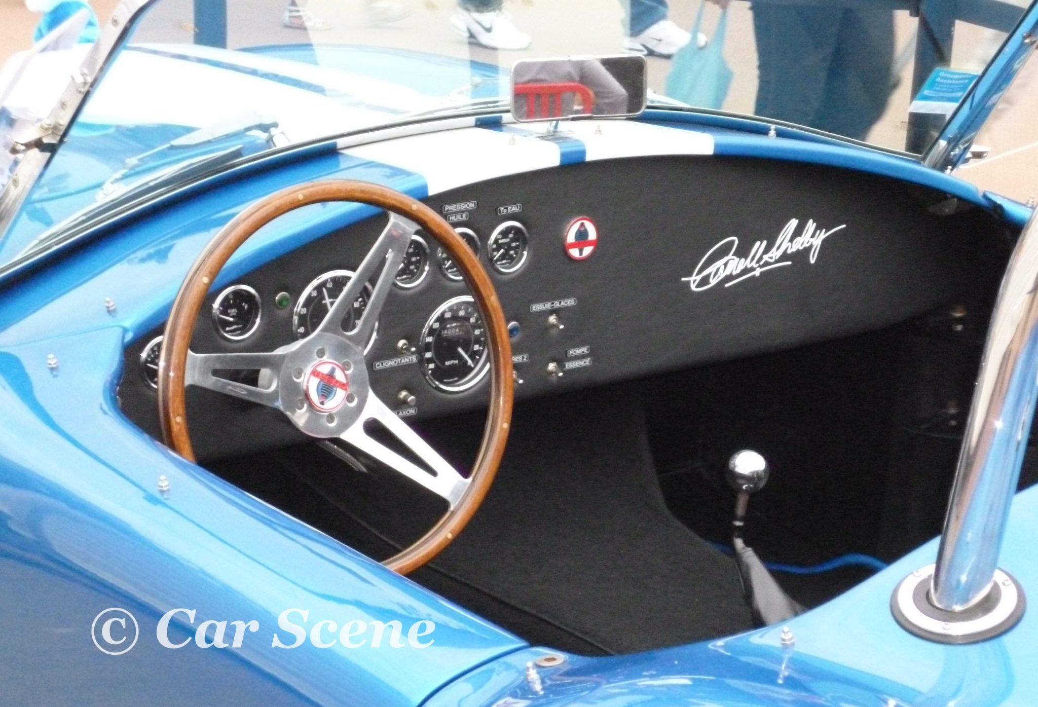 c1966 Shelby AC Cobra (Ford 427 V8) Cockpit 1