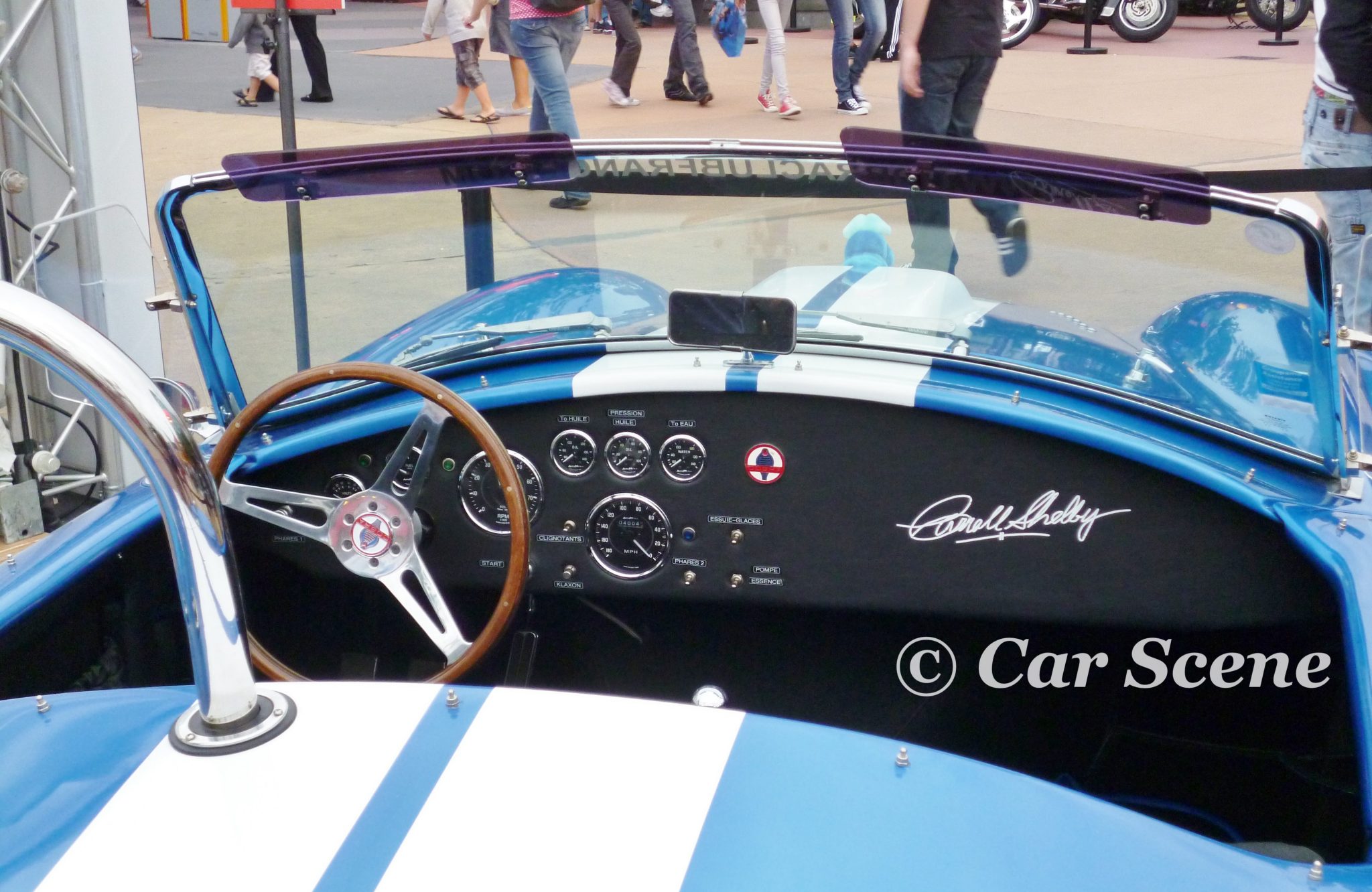 c1966 Shelby AC Cobra (Ford 427 V8) Cockpit 2