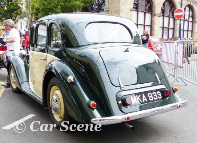 1950 MG 11/4 Ltr. YA Saloon styled by Gerald Palmer rear view