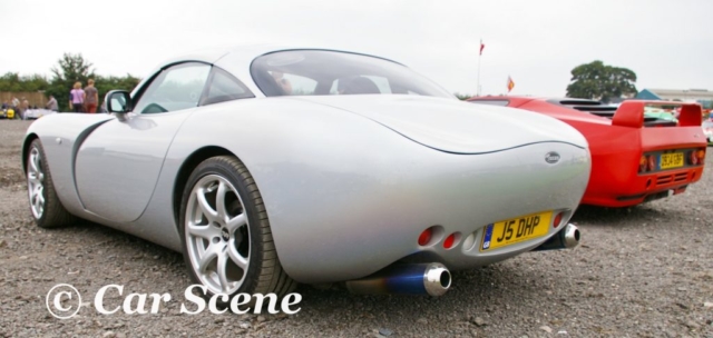 TVR Tuscan rear three quarters view