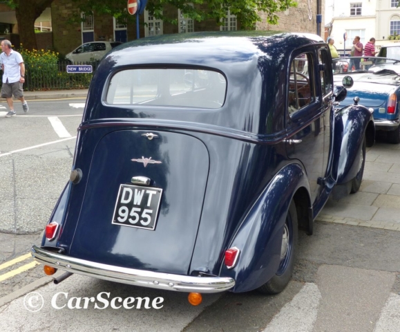 1938 Vauxhall Ten rear view