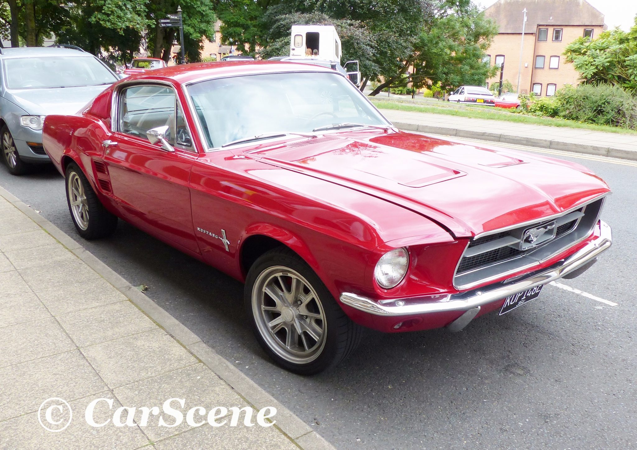1967 Ford Mustang GT front three quarters view