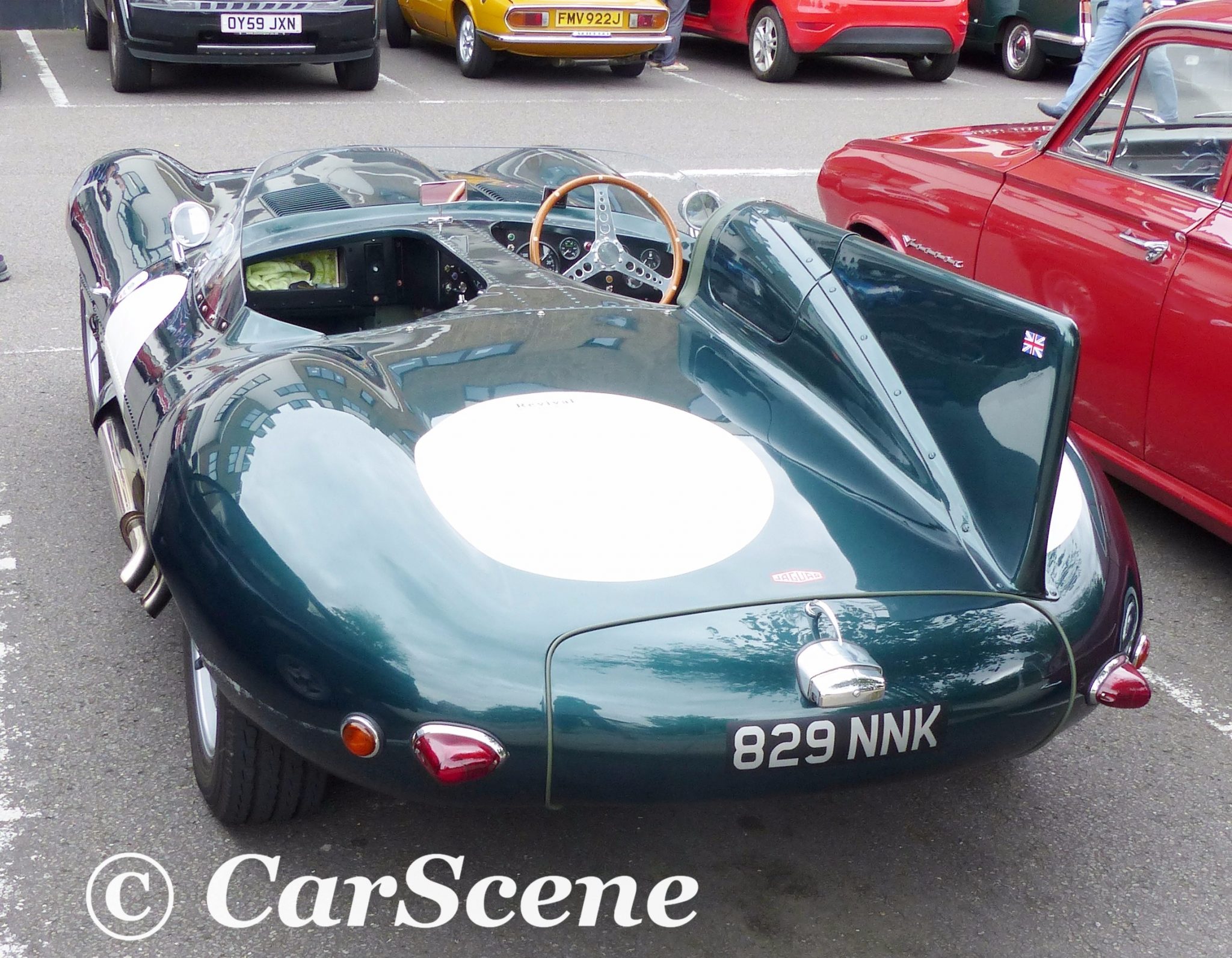 Jaguar 'D' Type Replica by Revival Motorsport Ltd. rear view