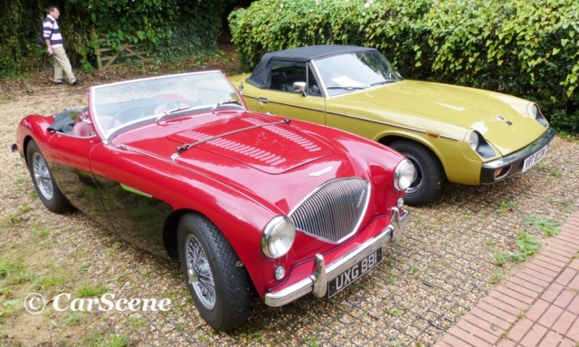 Austin Healey 100 with 'M' mods and Jensen-Healey
