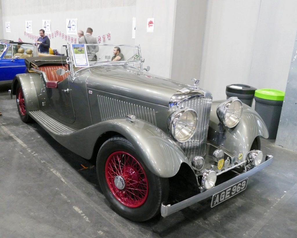 c1934 Bentley 3 1/2 Ltr. Van den Plas Tourer