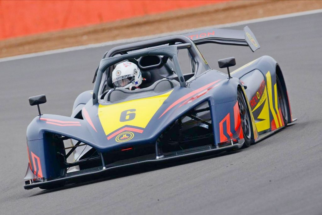 Revolution A-One Race Car fitied with Double Halo protection
