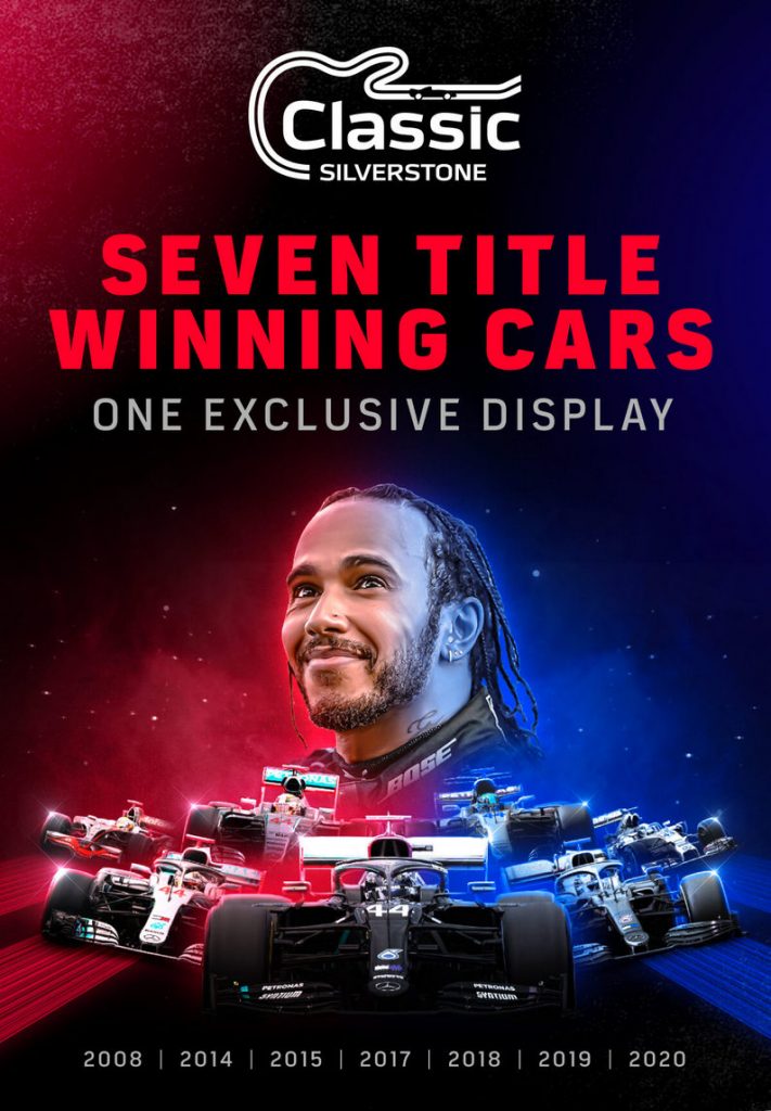 Sir Lewis Hamilton's Seven Title winning cars