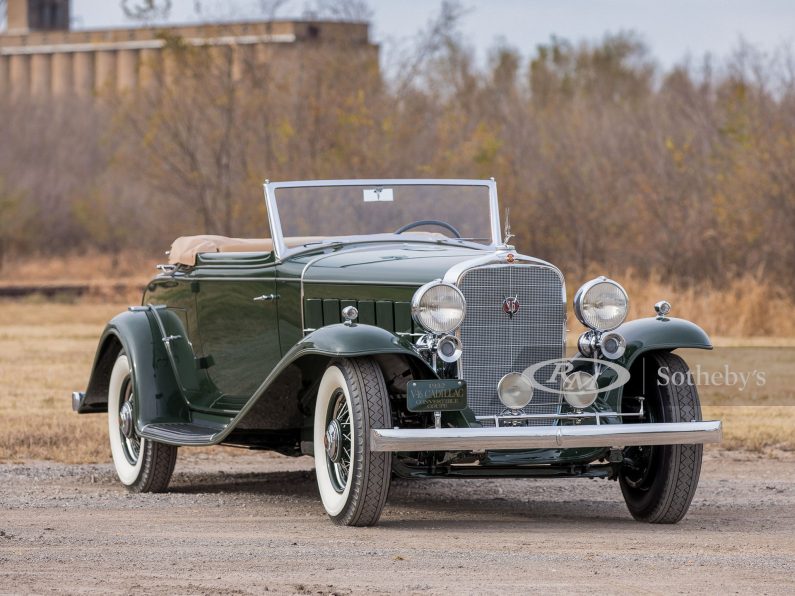 1932 Cadillac V16 Convertible Coupe by Fisher