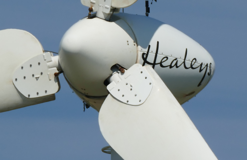 Healey Cyder Farm's Wind Turbine