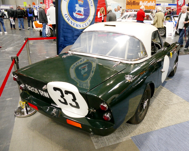 1963 Sunbeam Alpine Le Mans Race car. Rear
