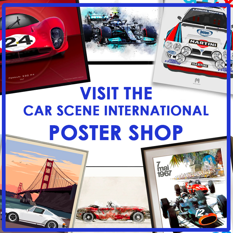 car scene international poster shop