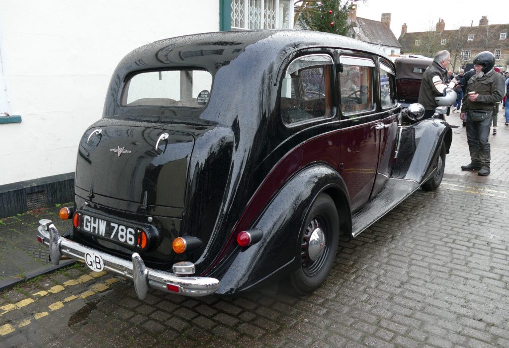 1937 - 40 Vauxhall Model G. Rear
