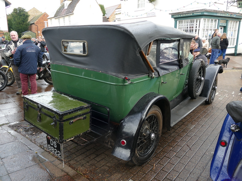 1927 Vauxhall 20/60 R Type. Rear