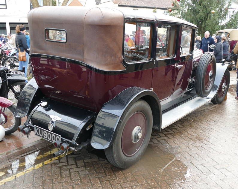 1926 Bentley 6 1/2 Ltr. Landaulette. Rear
