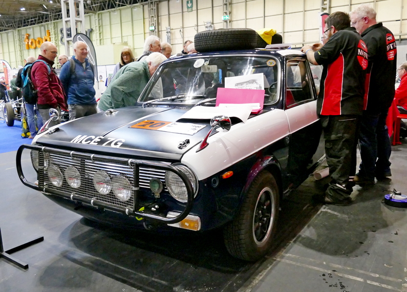 Austin Maxi competed in the 1970 London to Mexico Rally