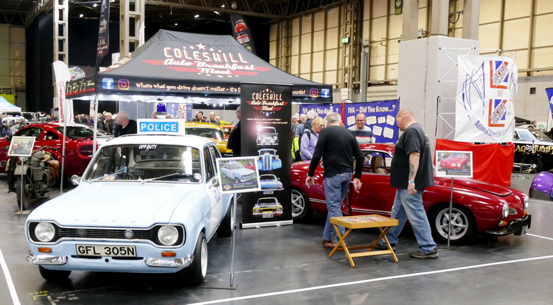 Coleshill Breakfast Meets stand Classic Car & Restoration Show March 2022 - 3