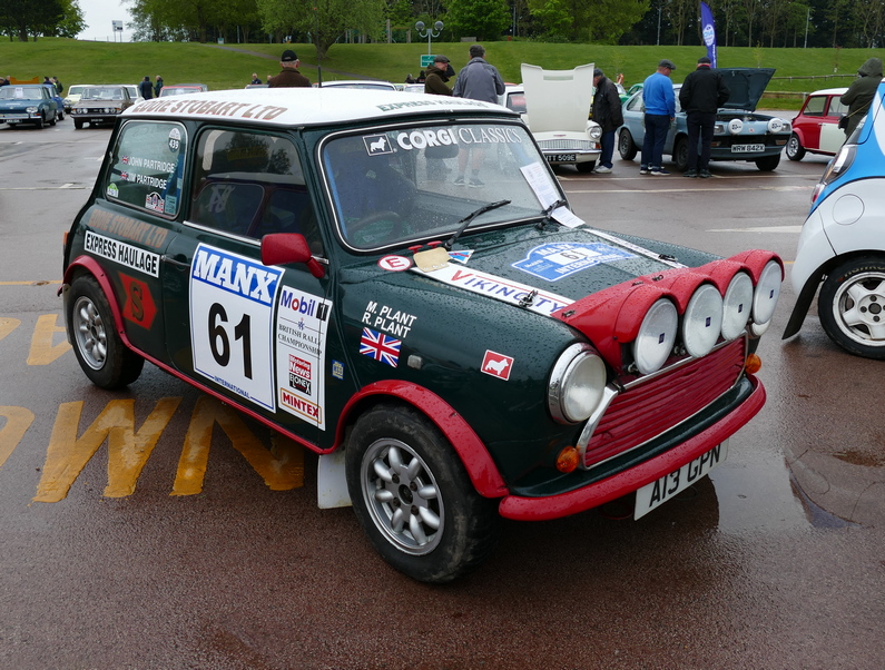 Classic Mini Rally Car