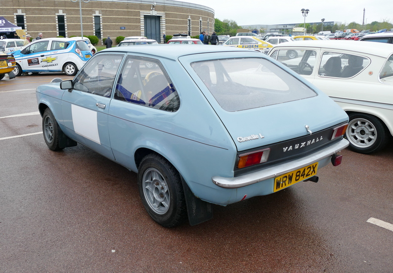 Vauxhall Chevette. Rear