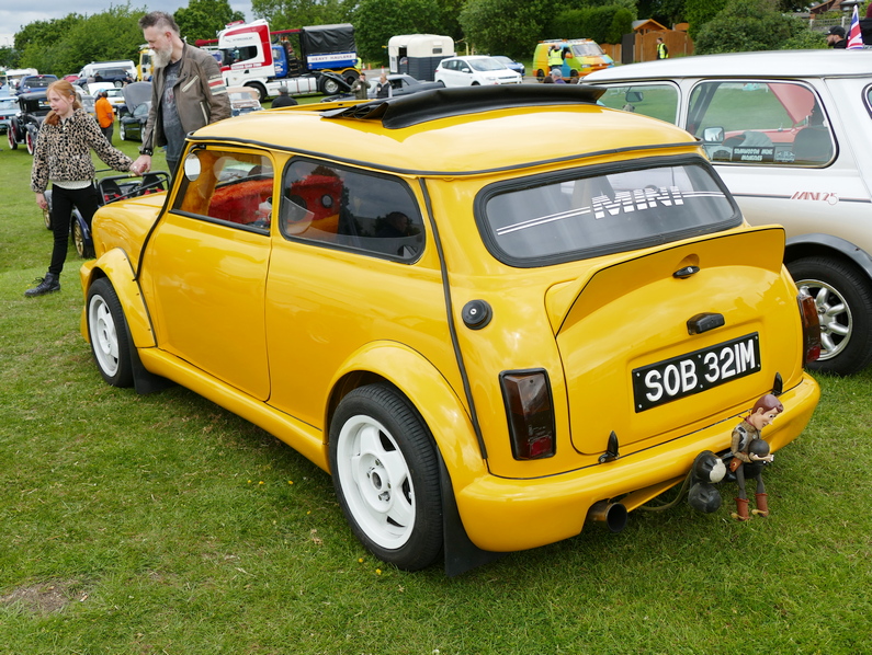 Customised Classic Mini rear