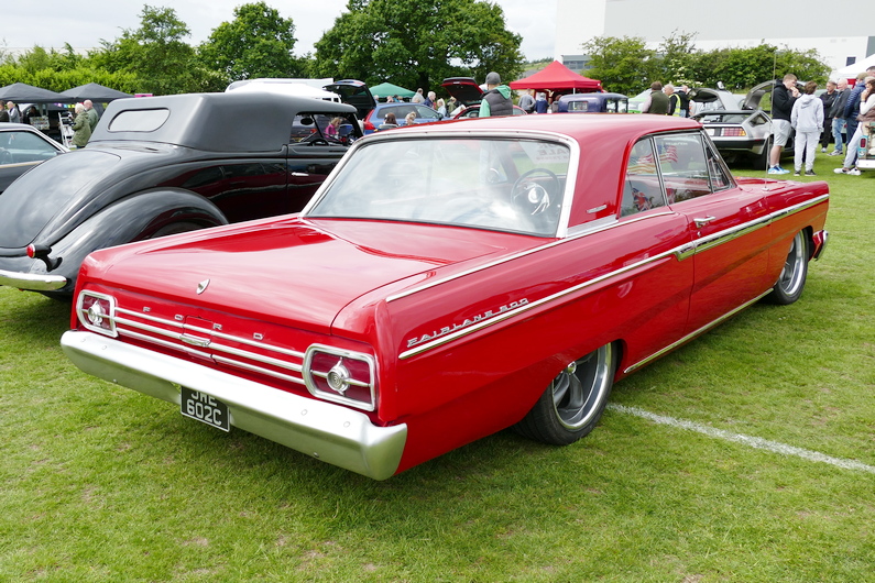 Early 1960s Ford Fairlane two door rear