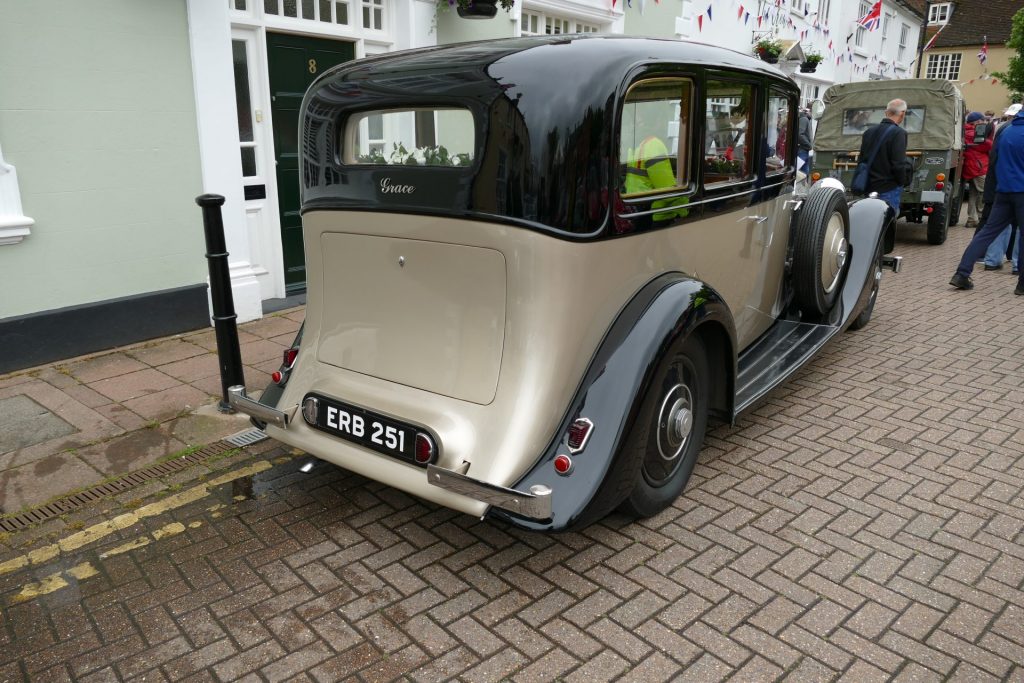 c.1932 Rolls Royce four door saloon rear