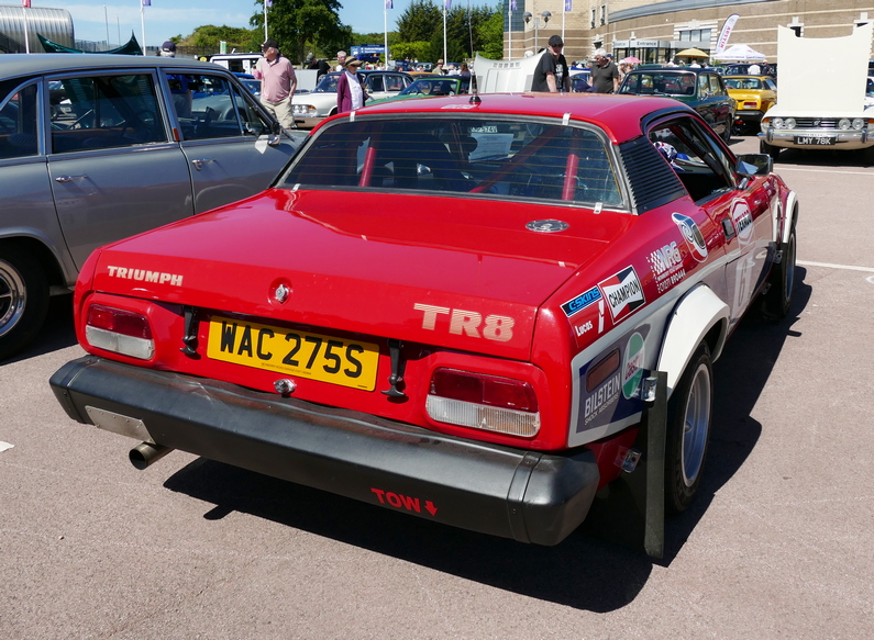 1978 - 81 Triumph TR 8 (V8). Rear.