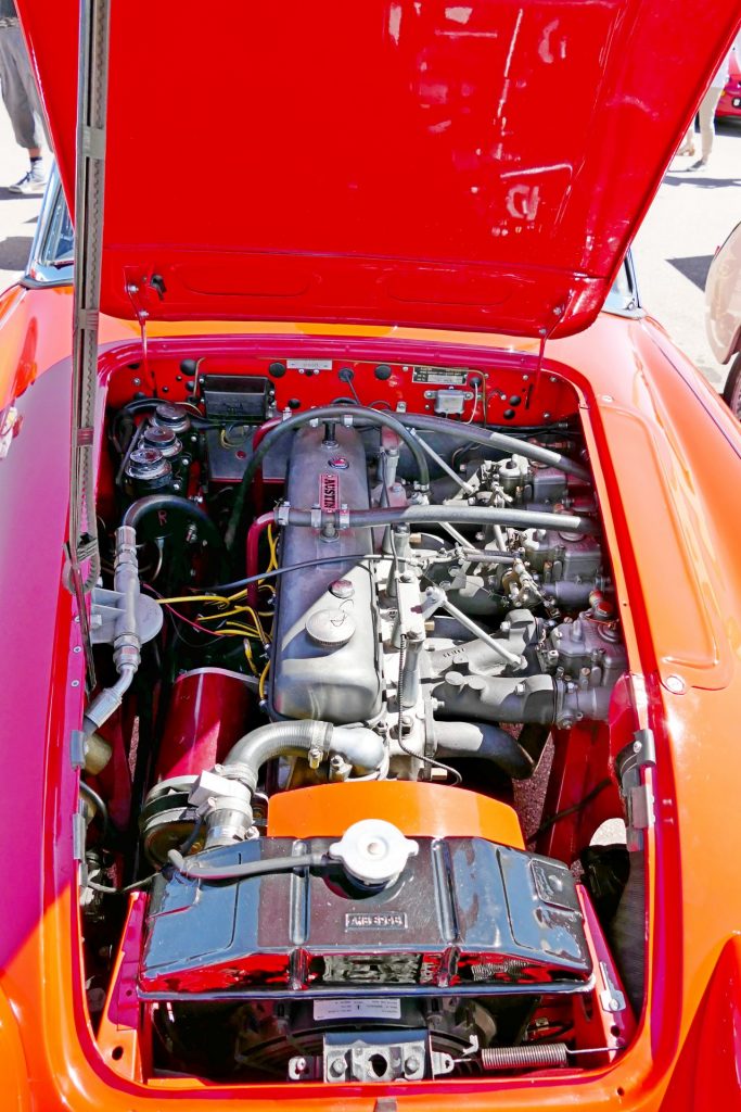 1964 AH 3000 Mk III “Works” rally car - engine bay.