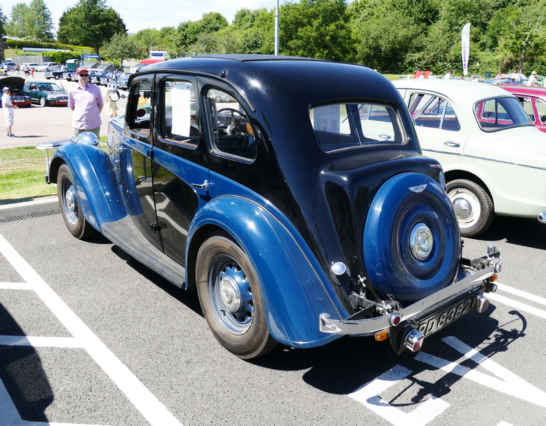 1936 Wolseley 12 - 18 Series 2. Rear