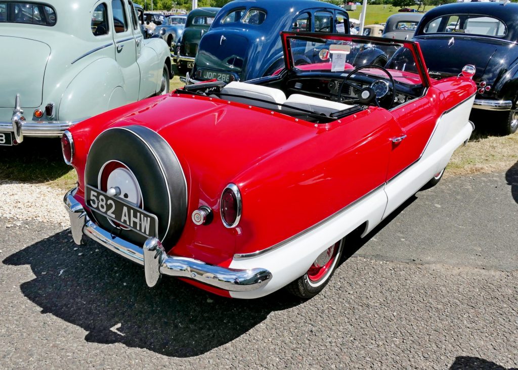 1953 - 62 Austin/Nash Metropolitan. Rear.