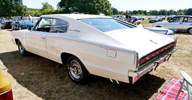 1966 Dodge Charger. Rear