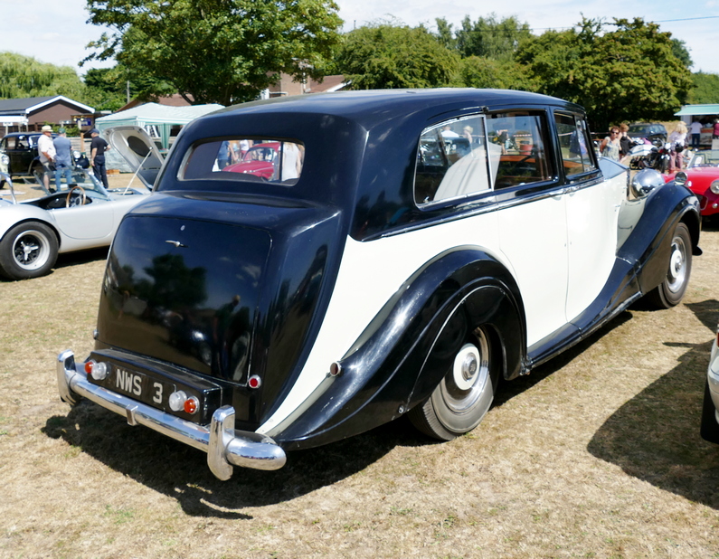 1950 Rolls Royce Silver Wraith by H. J. Mulliner. Rear
