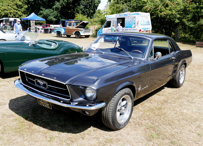 c. 1968 Ford Mustang.