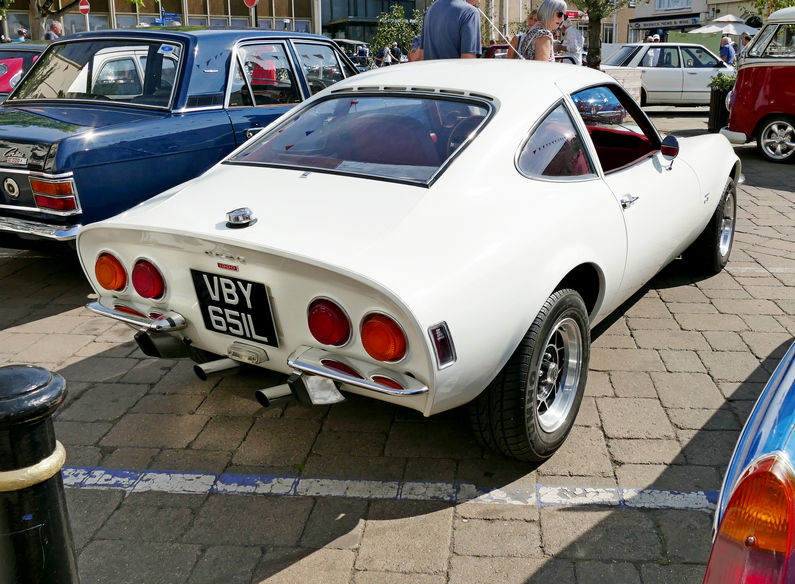 1969 Opel GT 1.9 Ltr. Rear.
