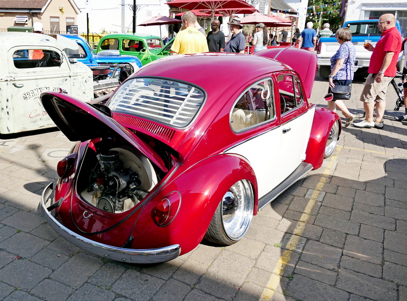 VW Beetle Hot Rod. Rear.