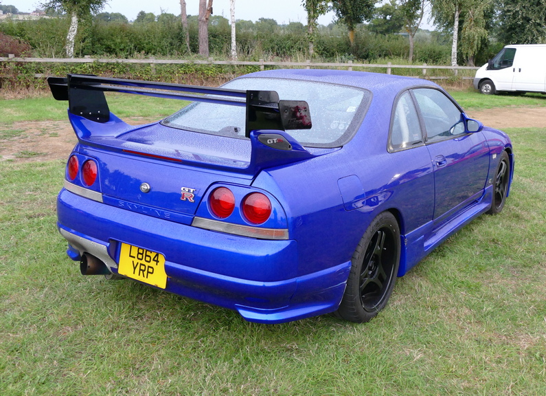 Nissan Skyline GTR. Rear.