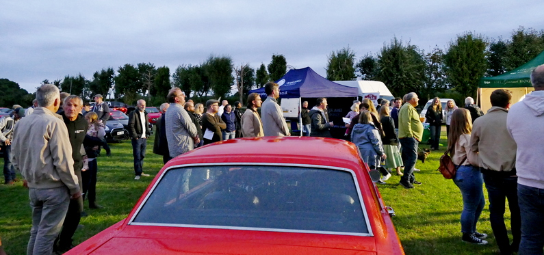 Classic Car Auctions Concours 2022 - Raffle draw.