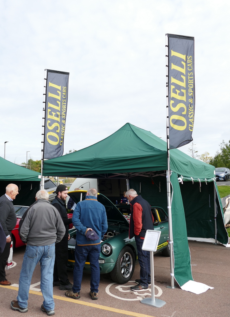 MGB 60th Anniversay at the British Motor Museum - Trade Stands - Oselli.