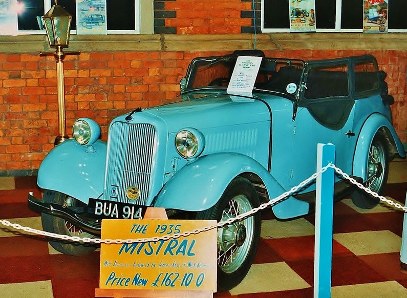 1935 Ford Mistral with Jensen bodywork.